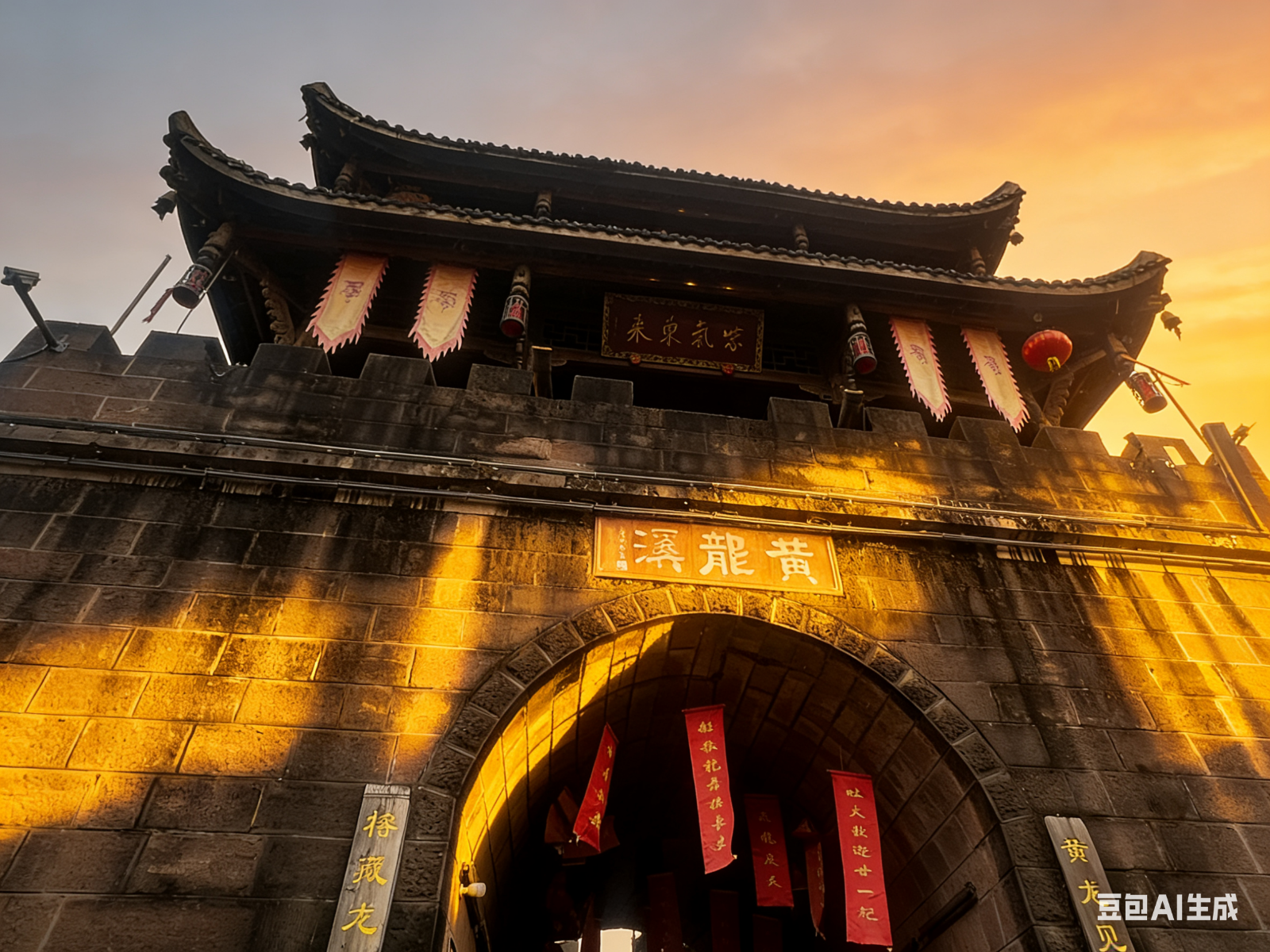 溪光榕影，黄龙古意